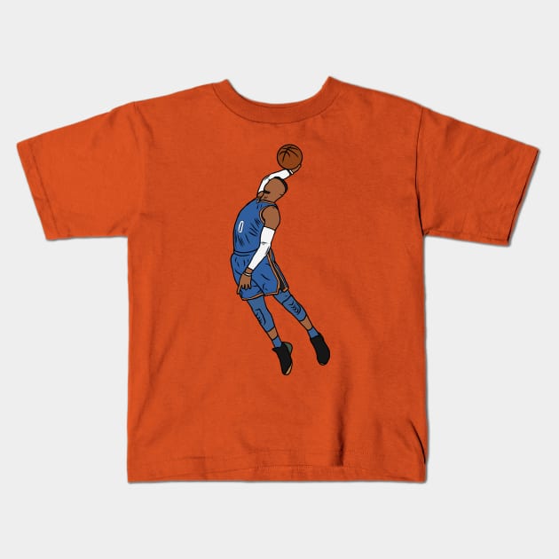 Russell westbrook orange jersey youth 2025